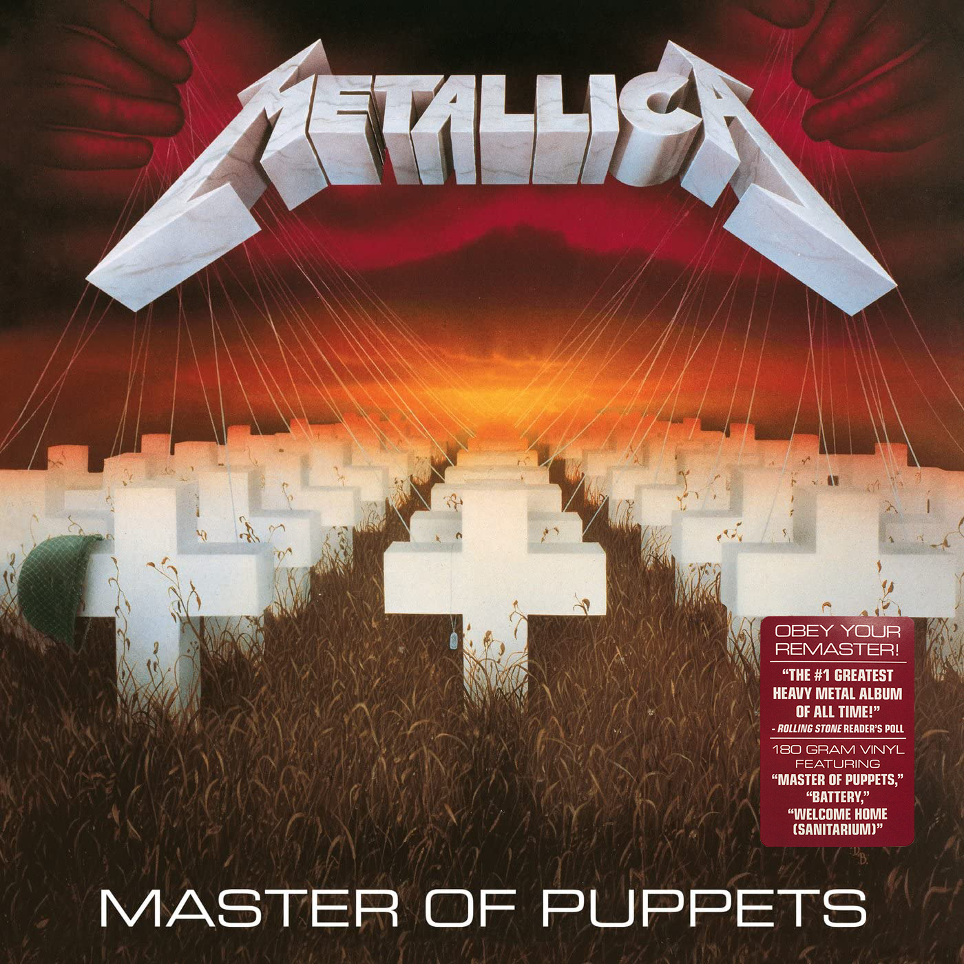Виниловая пластинка Metallica, Master Of Puppets (0858978005219)