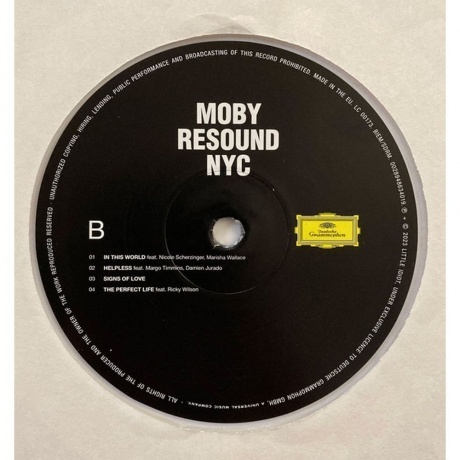 Moby - Resound NYC (coloured) (0028948633999) виниловая пластинка - фото 6