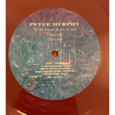 Peter Murphy - Cascade (coloured) (0614027803119) виниловая пластинка - фото 3