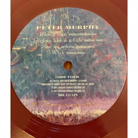 Peter Murphy - Cascade (coloured) (0614027803119) виниловая пластинка - фото 4