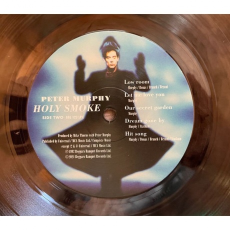 Peter Murphy - Holy Smoke (coloured) (0607618012311) виниловая пластинка - фото 3