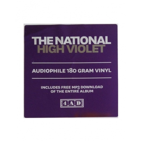 National, The, High Violet (0652637300314) виниловая пластинка - фото 13
