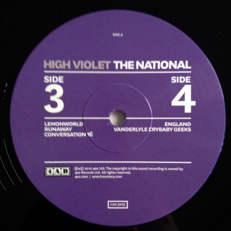 The National - High Violet (0652637300314) виниловая пластинка - фото 6