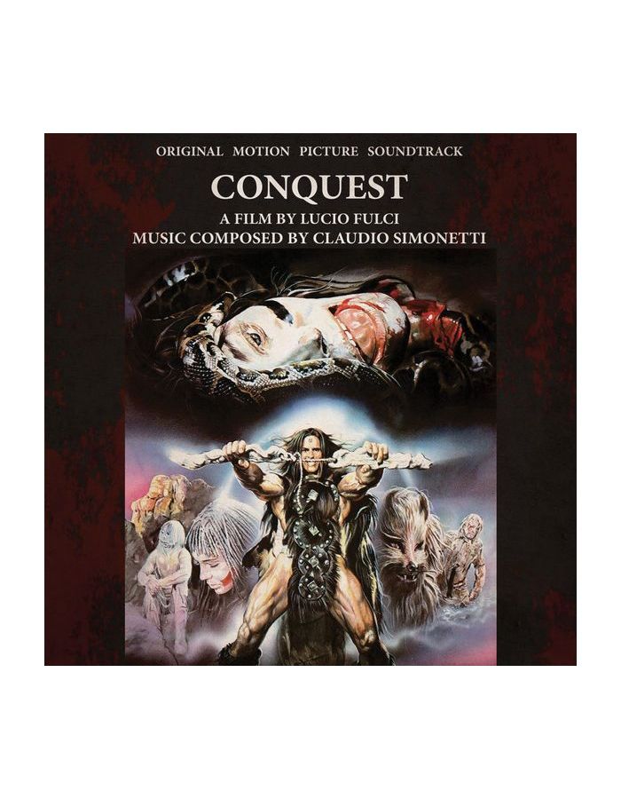 цена Виниловая пластинка OST, Conquest (Claudio Simonetti) (coloured) (4250137219042)