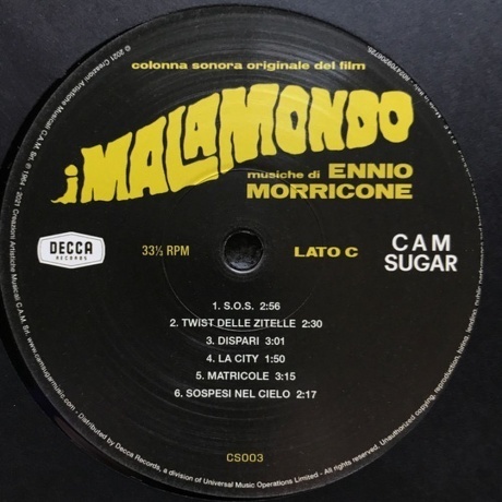 OST - I Malamondo (Ennio Morricone) (8024709206428) виниловая пластинка - фото 6