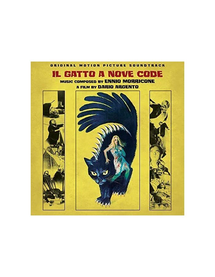 Виниловая пластинка OST, Il Gatto A Nove Code (Ennio Morricone) (coloured) (0760137718918) цена и фото