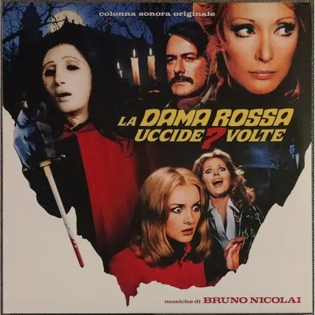 OST - La Dama Rossa Uccide Sette Volte (Bruno Nicolai) (coloured...