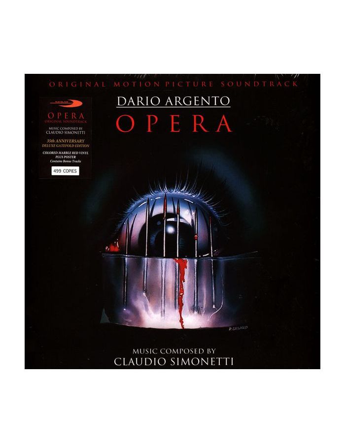 Виниловая пластинка OST, Opera (Claudio Simonetti) (coloured) (0760137102922)