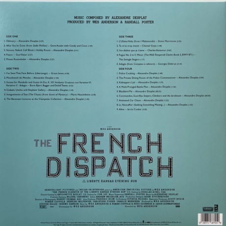 OST - The French Dispatch (Various Artists) (0018771877219) виниловая пластинка - фото 4