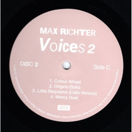 Max Richter - Voices 2 (0028948553242) виниловая пластинка - фото 8