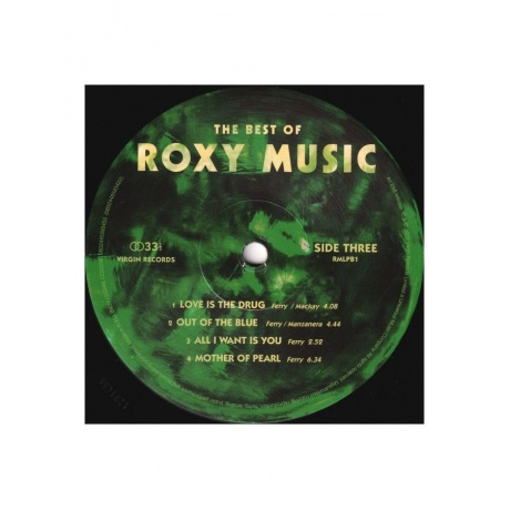 Виниловая пластинка Roxy Music, The Best Of (0602445593422) - фото 5
