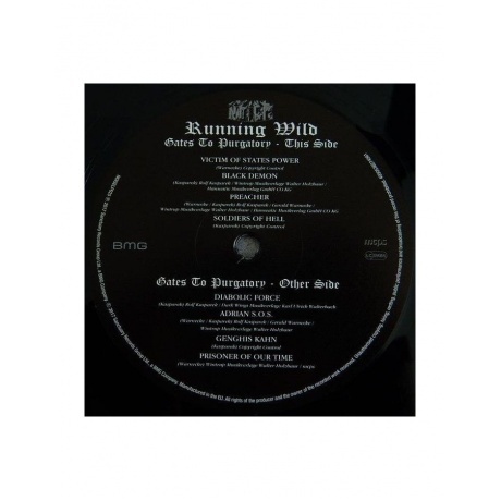 Running Wild - Gates To Purgatory (4050538274561) виниловая пластинка - фото 9