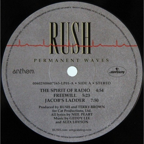 Rush - Permanent Waves (Box) (0602508607158) виниловая пластинка - фото 6