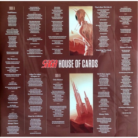 Saga - House Of Cards (4029759159643) виниловая пластинка - фото 5