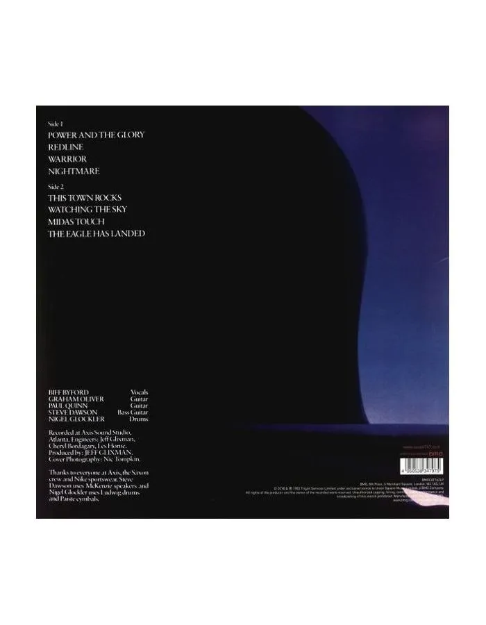 Виниловая пластинка Saxon, Power &amp; The Glory (coloured) (4050538347975) - фото 3