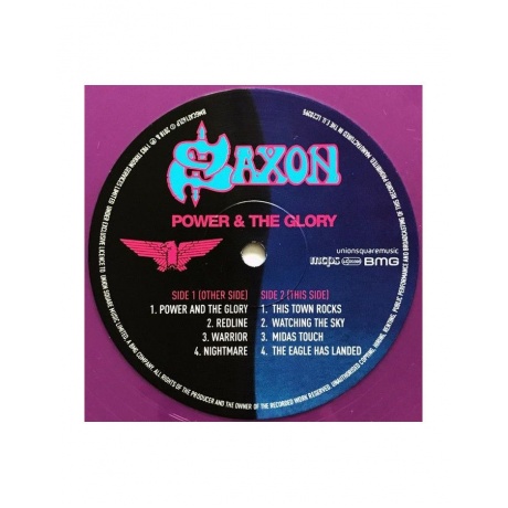 Виниловая пластинка Saxon, Power &amp; The Glory (coloured) (4050538347975) - фото 6