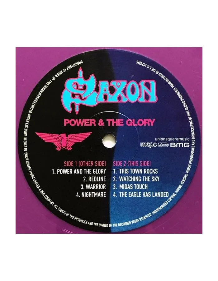 Виниловая пластинка Saxon, Power &amp; The Glory (coloured) (4050538347975) - фото 6