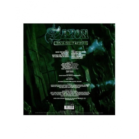Saxon - Rock The Nations (coloured) (4050538348040) виниловая пластинка - фото 2