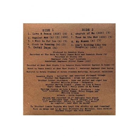 Seasick Steve - Love &amp; Peace (0190296852251) виниловая пластинка - фото 3