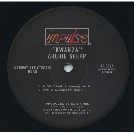 Archie Shepp - Kwanza (0602448476180) виниловая пластинка - фото 6