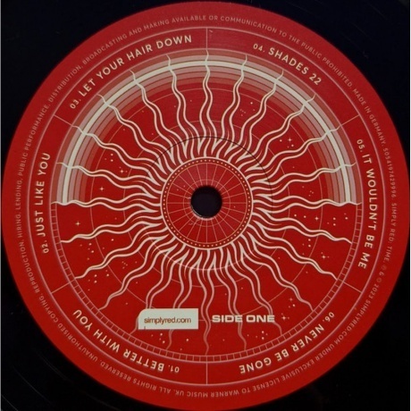 Simply Red - Time (5054197429996) виниловая пластинка - фото 4