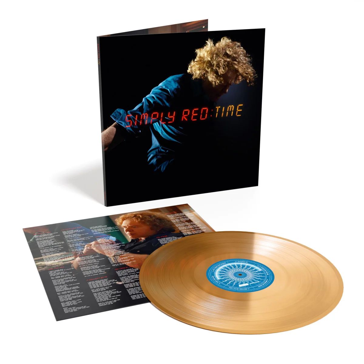 Виниловая пластинка Simply Red, Time (coloured) (5054197429972)