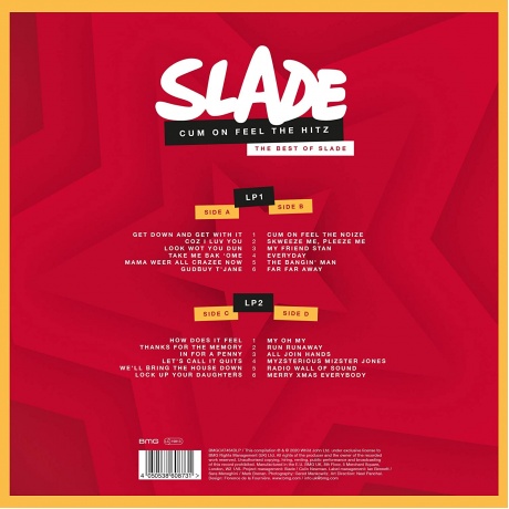 Виниловая пластинка Slade, Cum On Feel The Hitz : The Best Of (4050538608731) - фото 2