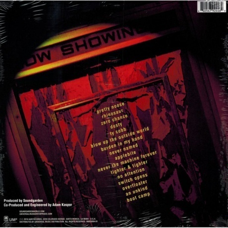 Soundgarden - Down On The Upside (0602547924469) виниловая пластинка - фото 2