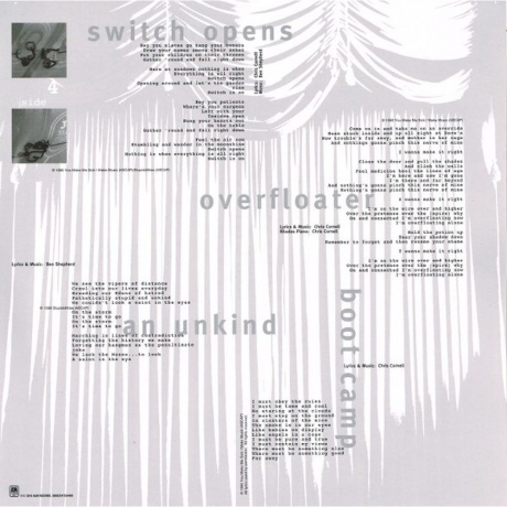 Soundgarden - Down On The Upside (0602547924469) виниловая пластинка - фото 12