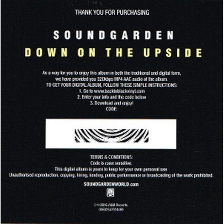 Soundgarden - Down On The Upside (0602547924469) виниловая пластинка - фото 13