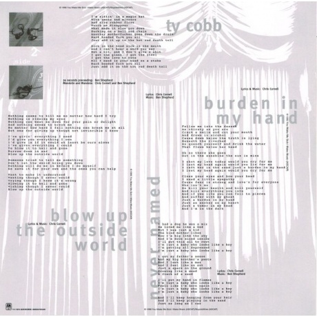 Soundgarden - Down On The Upside (0602547924469) виниловая пластинка - фото 10