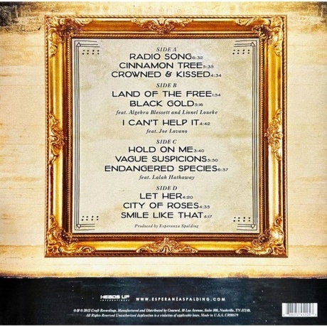 Esperanza Spalding - Radio Music Society (0888072452053) виниловая пластинка - фото 4