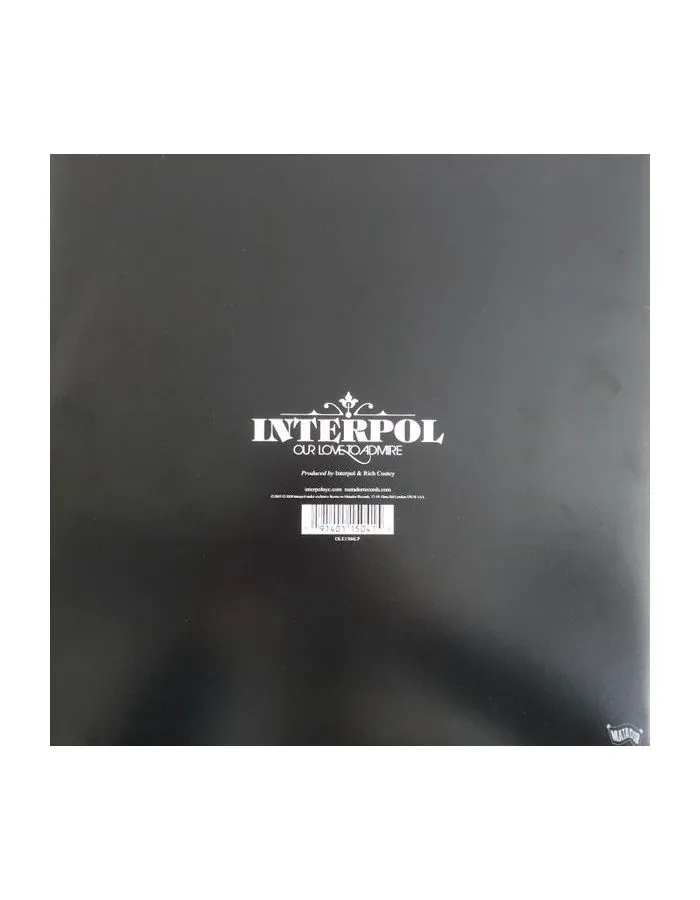 Виниловая пластинка Interpol, Our Love To Admire (0191401150415) - фото 2