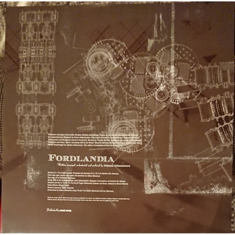 Johann Johannsson - Fordlandia (0652637281200) виниловая пластинка - фото 6