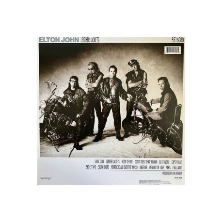 Виниловая пластинка John, Elton, Leather Jackets (0602455160805) - фото 2