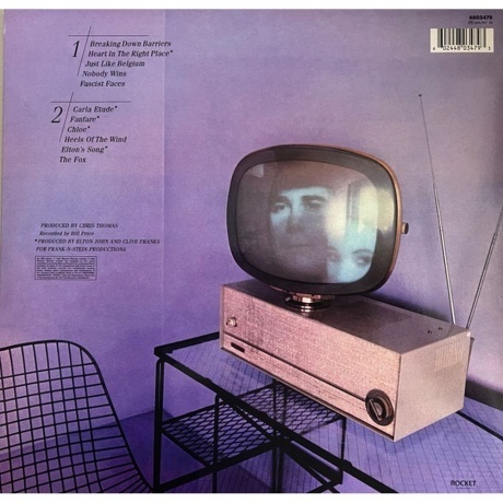 Elton John - The Fox (0602448034793) виниловая пластинка - фото 3