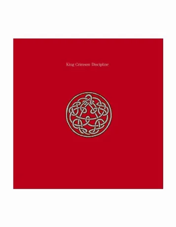 King Crimson - Discipline (0633367910813) виниловая пластинка