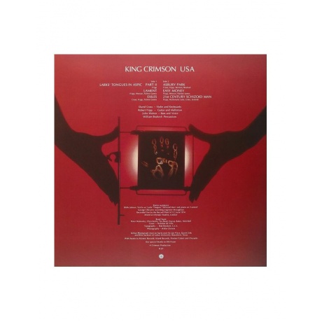 Виниловая пластинка King Crimson, USA (0633367911216) - фото 2