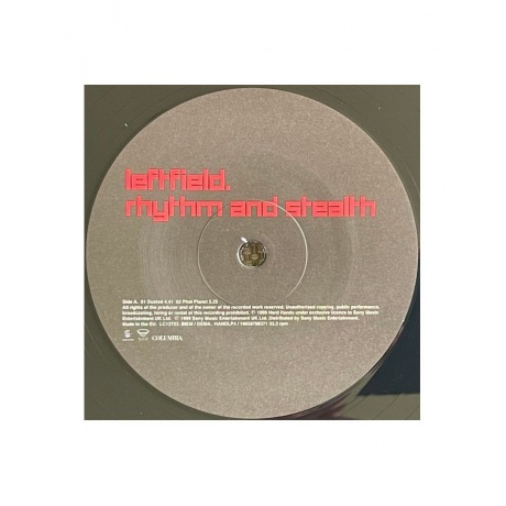 Виниловая пластинка Leftfield, Rhythm &amp; Stealth (0196587083717) - фото 2