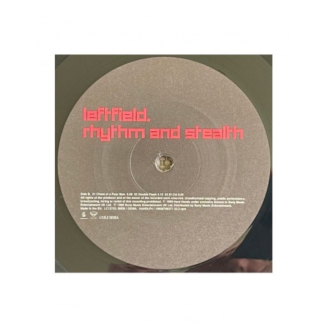 Виниловая пластинка Leftfield, Rhythm &amp; Stealth (0196587083717) - фото 3
