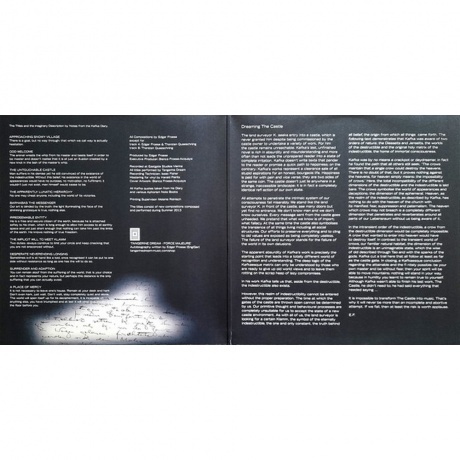 Tangerine Dream - Franz Kafka - The Castle (0802644806914) виниловая пластинка - фото 8