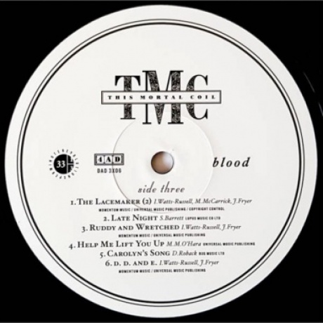This Mortal Coil - Blood (0652637300611) виниловая пластинка - фото 6