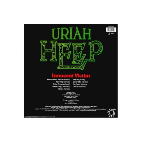 Виниловая пластинка Uriah Heep, Innocent Victim (5414939929588) - фото 2