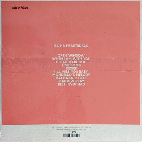 Warhaus - Ha Ha Heartbreak (5400863087548) виниловая пластинка - фото 2