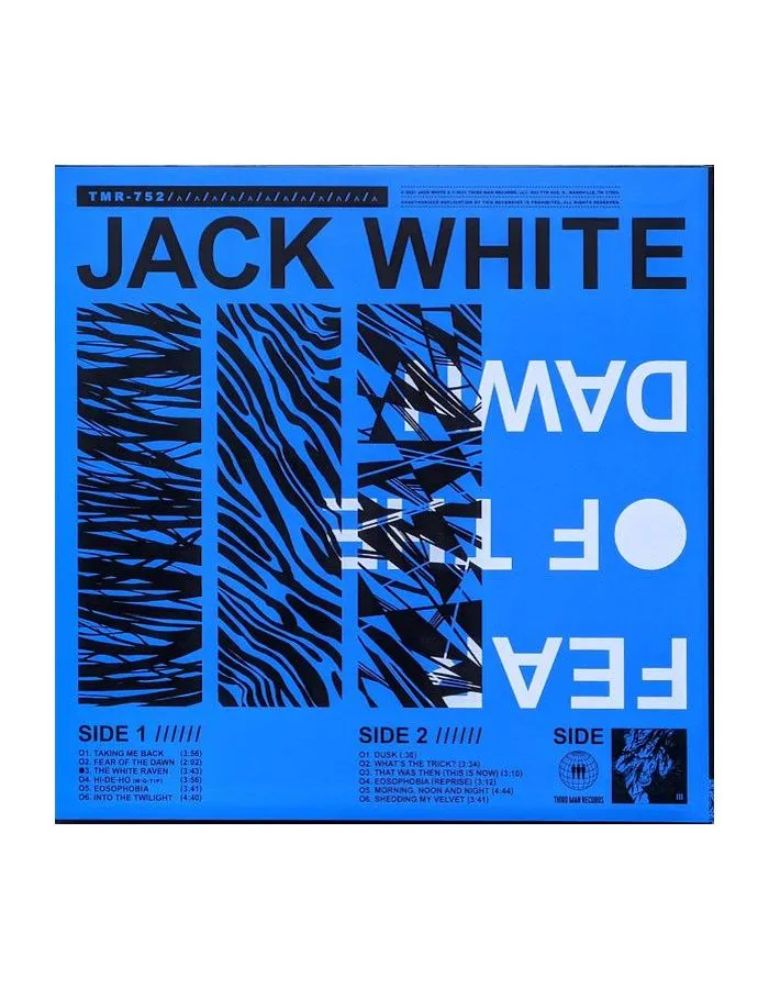 Виниловая пластинка White, Jack, Fear Of The Dawn (0810074420785) - фото 4