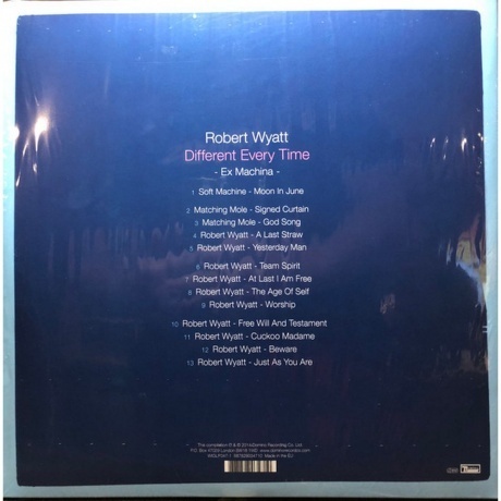 Robert Wyatt - Different Every Time (0887828034710) виниловая пластинка - фото 2