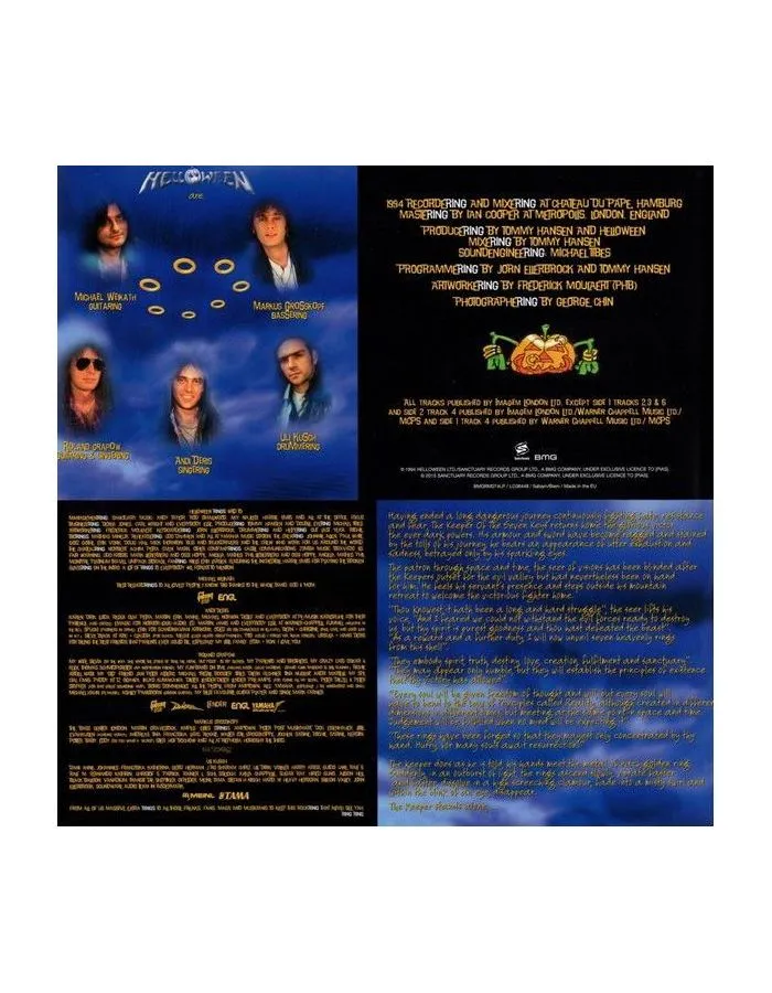 Виниловая пластинка Helloween, Master Of The Rings (5414939922725) - фото 6
