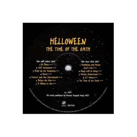 Виниловая пластинка Helloween, The Time Of The Oath (5414939922718) - фото 3