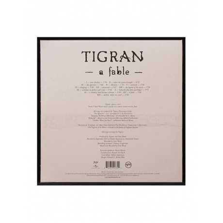 Виниловая пластинка Hamasyan, Tigran, A Fable (0602435917344) - фото 2