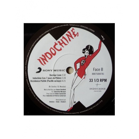 Виниловая пластинка Indochine, L'Aventurier (0888750847812) - фото 4